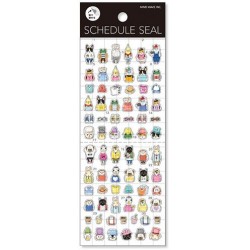 Autocollants pour agenda - Animaux -