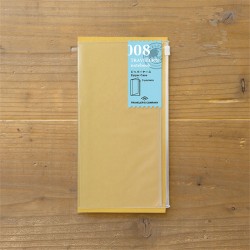 TRAVELER’S notebook Refill - Zipper pocket 008
