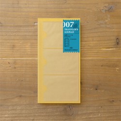 TRAVELER’S notebook Refill - Card file 007