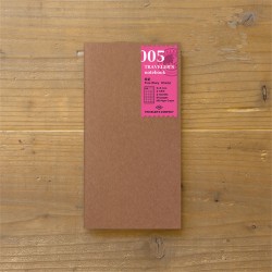 TRAVELER’S notebook Refill - Free diary Daily 005