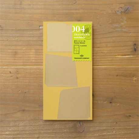 TRAVELER’S notebook Refill - Pocket stickers 004