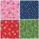 Tissu Chirimen pour origami 150mm - Kyô -