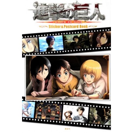 L'Attaque des Titans - Sticker & Postcard Book