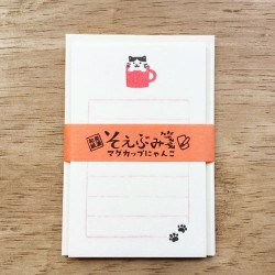 Mini letter set - Chaton -