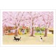 Carte postale - Tabineko Sakura Matsuri -