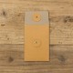 TRAVELER’S Kraft envelope Orange 120 x 80 mm