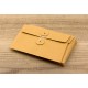 TRAVELER’S Kraft envelope Orange 115 x 170 mm