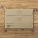 TRAVELER’S Kraft envelope Brown 115 x 170 mm