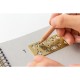 TRAVELER'S Brass Template Bookmark - Number -