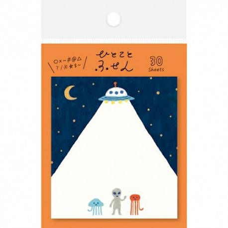 Notes autocollantes - Extraterrestres -