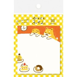 Notes autocollantes - Shiba x Dessert -
