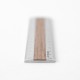 Règle 15cm - Bois foncé / aluminium -