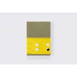 2023 Limited Edition 365 Days Notebook Grid A5 Olive Green