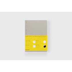 2023 Limited Edition 1/2 Year Notebook Grid A5 Fog Grey