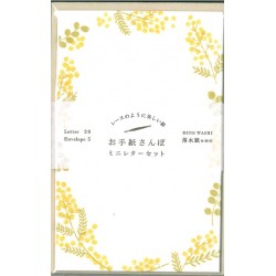 Mini letter set - Mimosa -