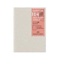 TRAVELER’S notebook Refill (Passport Size ) - Dot Grid 014