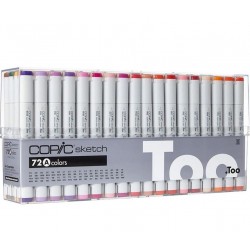 Copic Sketch Set A 72 couleurs