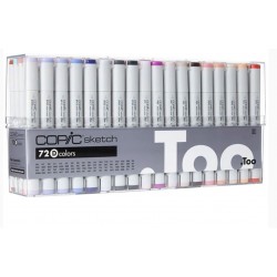 Copic Sketch Set D 72 couleurs