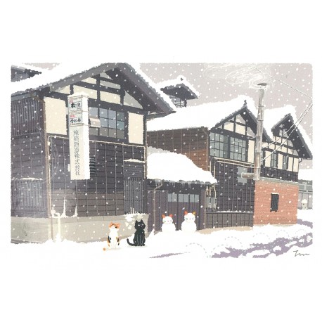 Carte postale - Tabineko Ryokan -