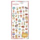Japanesque Appare ! Stickers thème Porte bonheur