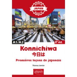 KONNICHIWA - PREMIERES LECONS DE JAPONAIS - A1/A2