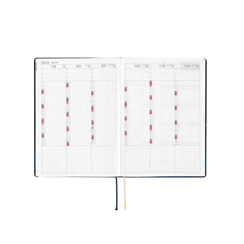 Hobonichi Techo 2025 HON A5 Hiroko Kubota Ed.ENG English edition
