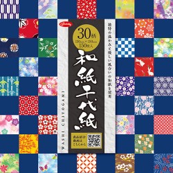 Washi Chiyogami 150mm 30 motifs