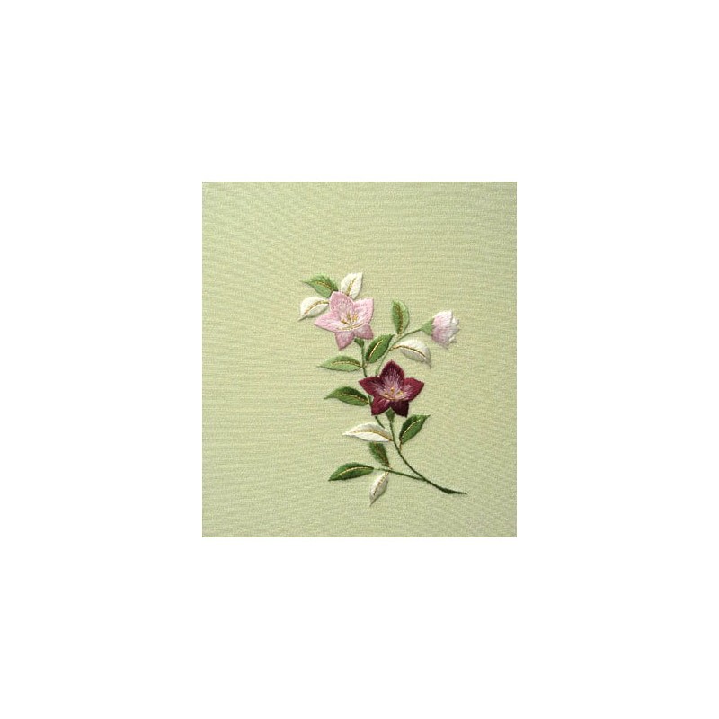 Kit Broderie japonaise, Fleurs de Kyoto , Librairie Junku