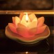 Coffret bougies - fleurs de lotus -
