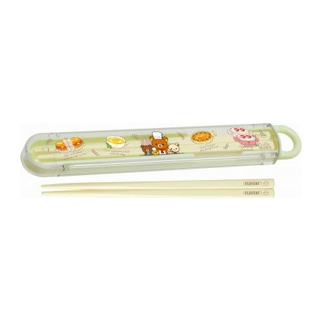 Baguettes avec sa boîte - Rilakkuma -