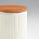 Pot de conservation en porcelaine Minô - Blanc -