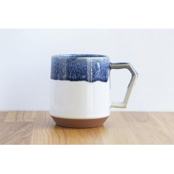 Mug CHIPS - Bicolore Bleu Blanc -