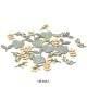 Decoration sticker - Feuilles -