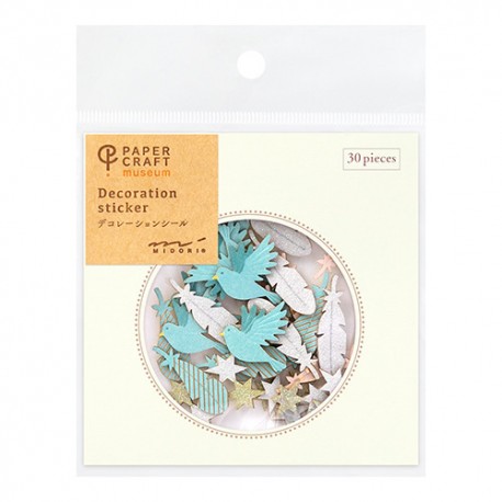 Decoration sticker - Plumes -