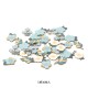 Decoration sticker - Fleur Bleu-