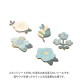 Decoration sticker - Fleur Bleu-