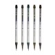 Sai ThinLINE - Extra Fine Brush 5 colors (TL300-5VA)