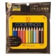 Boîte de 12 crayons de couleur avec un taille crayon