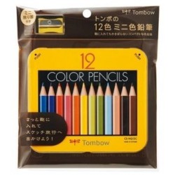Boîte de 12 crayons de couleur avec un taille crayon